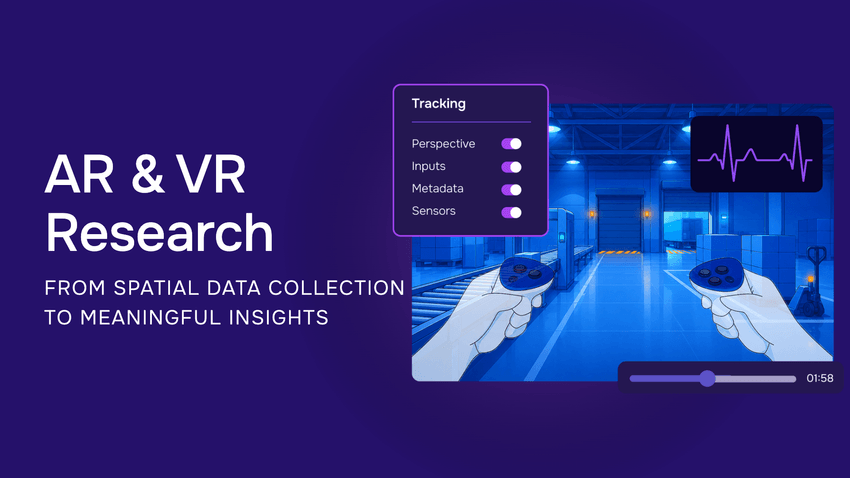 AR and VR Research: From Spatial Data Collection to Meaningful Insights