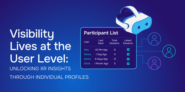 Visibility Lives at the User Level: Unlocking XR Insights through Individual Profiles