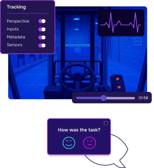 Capture Trainee Inputs & Interactions