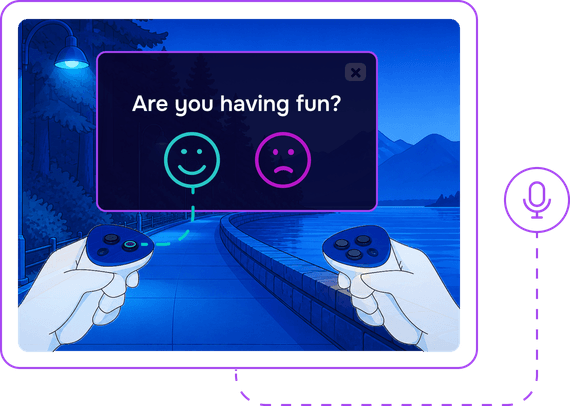 Collect Feedback in XR