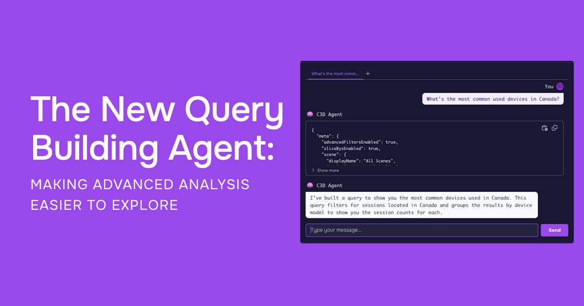 The New Query Building Agent: Making Advanced Analysis Easier to ...