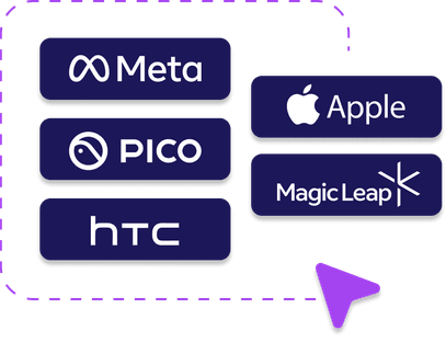 Use Leading XR Hardware