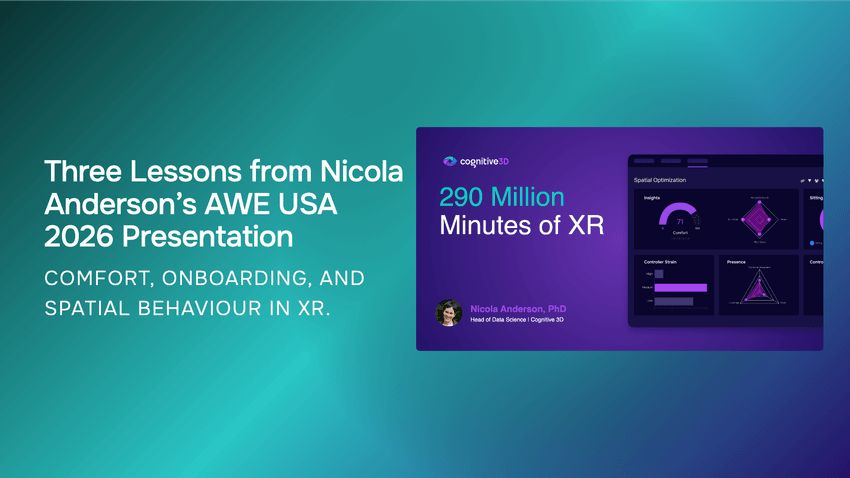 What 290 Million Minutes of XR Data Reveal About Building Better Immersive Experiences
