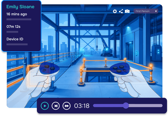 Replay XR Sessions in 3D