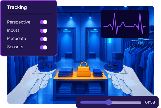 Capture How Shoppers Interact in XR