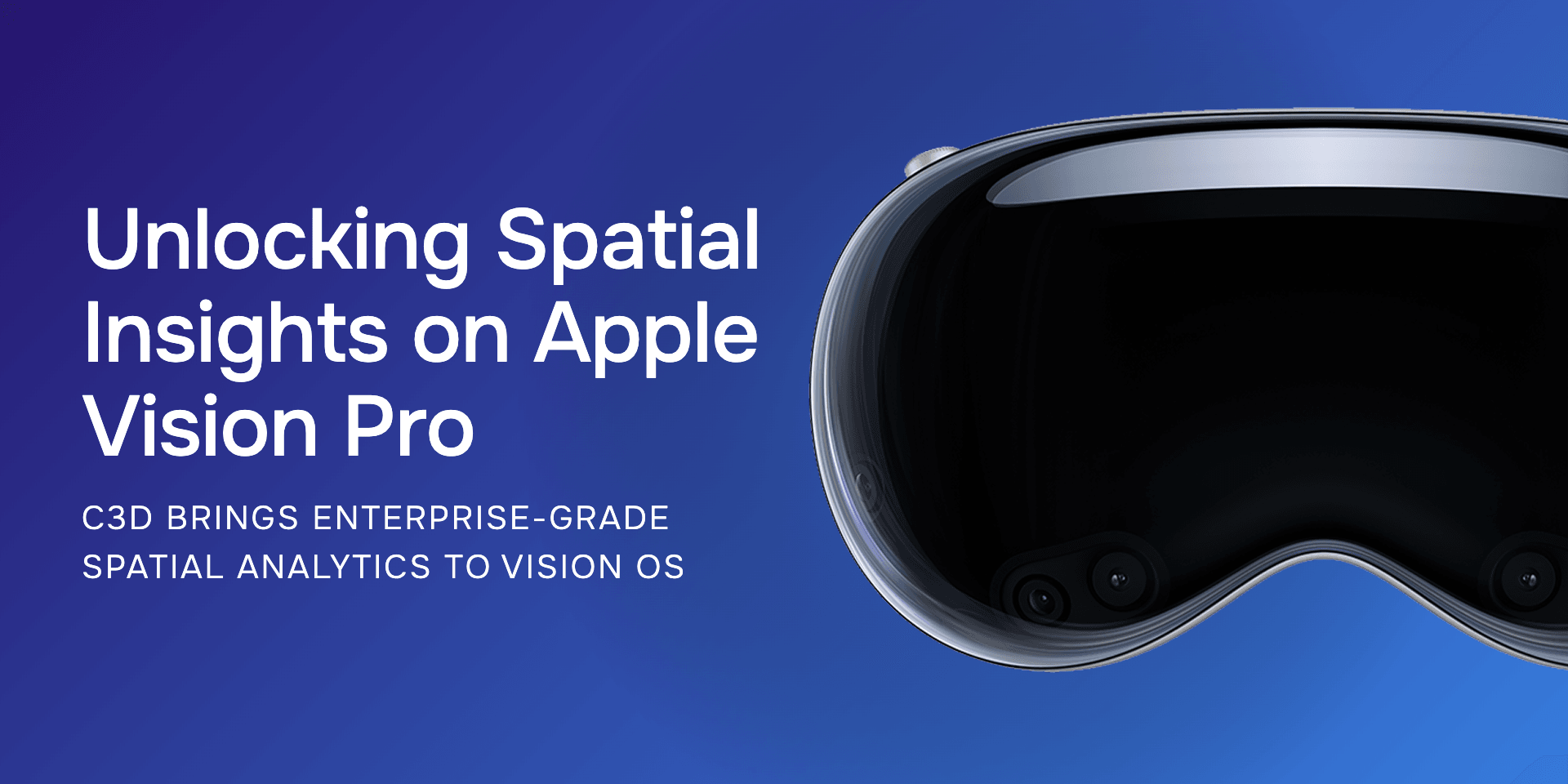 Unlocking Spatial Insights on Apple Vision Pro