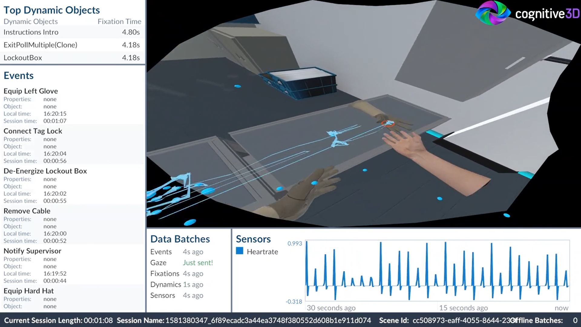 active session view