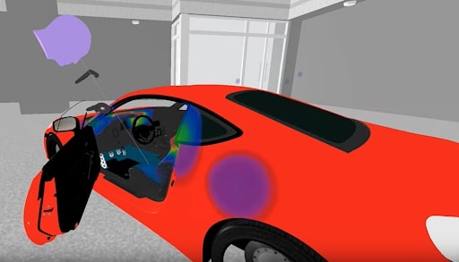 vr automotive scene explorer