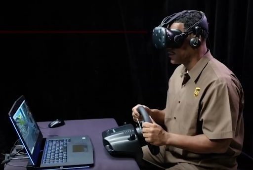 virtual reality education ups